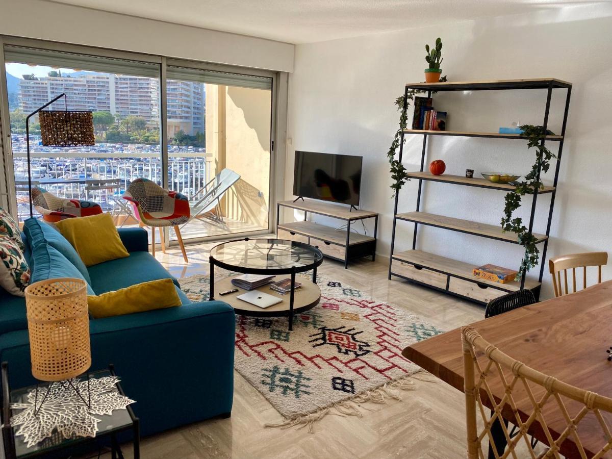Appartement Lumineux 6 Places Avec Vue Sur Marina Mandelieu-La Napoule Exterior photo